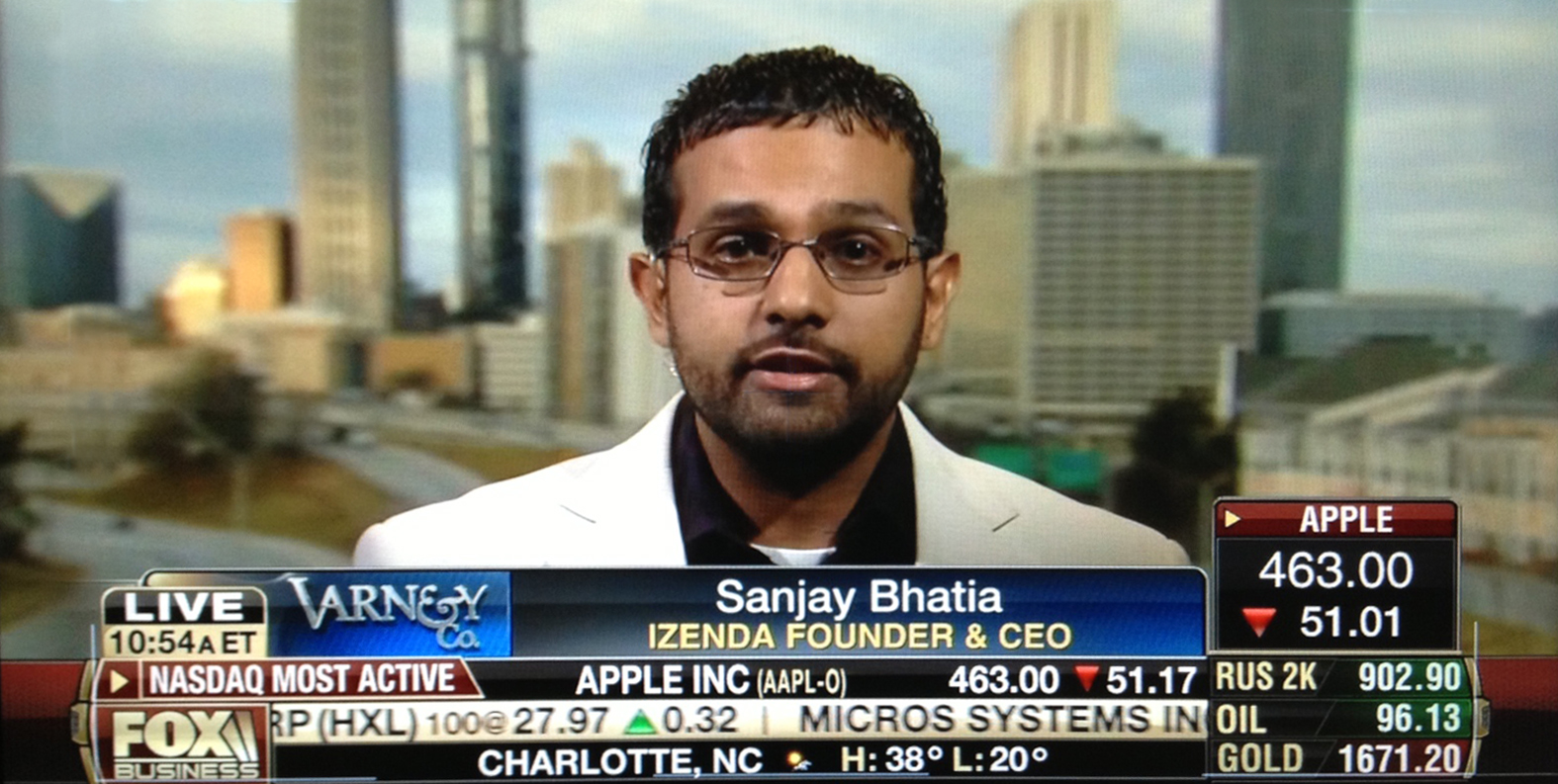 Sanjay Bhatia Knocks Varney’s Best Shot Out Of The Park